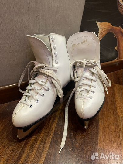 Коньки фигурные женские pirouette, elegance, davos