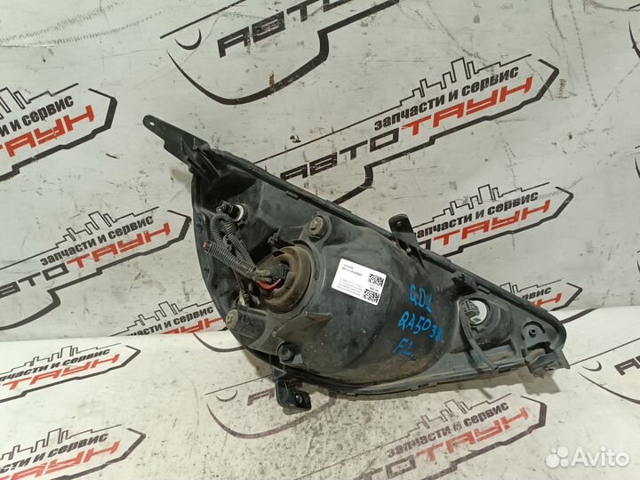Фара honda FIT GD1 GD2 GD3 GD4 P1680 black галоген левая 1 модель 33151SAA003 QA5038