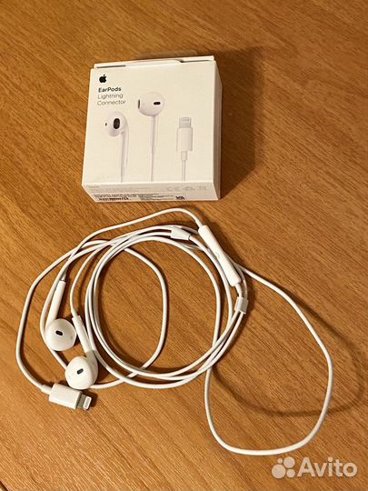 Наушники apple earpods lightning