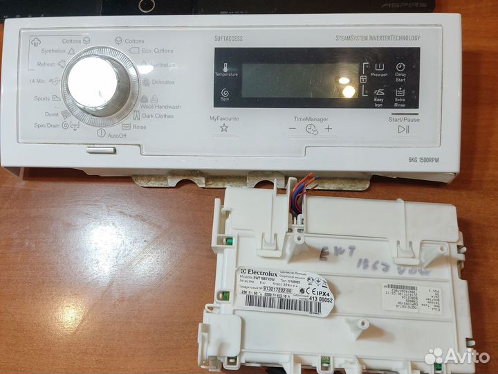 Модуль и плата индикации Electrolux EWT 1567 VDW