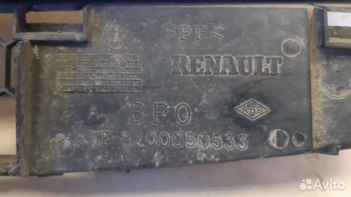 Решетка в бампер передний