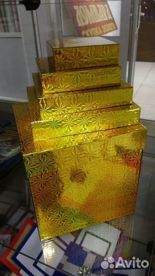 Коробка подарочная раскрывающаяся