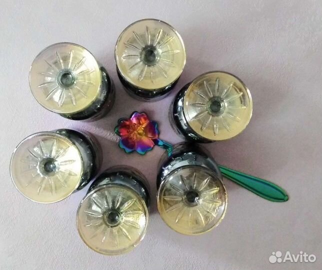 Рюмки хрусталь набор СССР новый