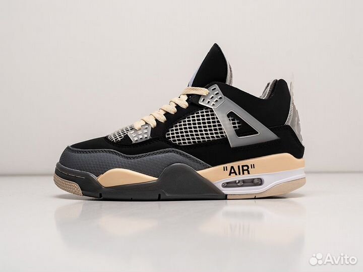 Кроссовки OFF White x Nike Air Jordan 4 Retro B316