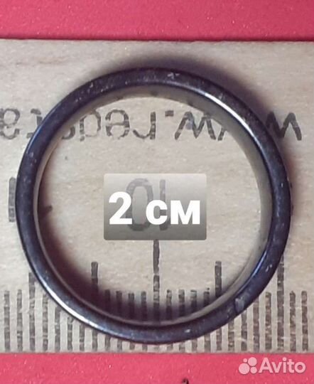 Кольцо черное