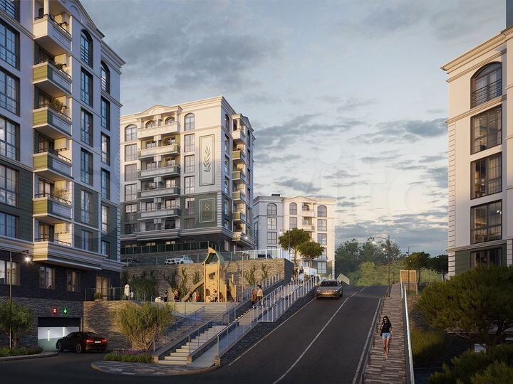 Апартаменты-студия, 29,7 м², 3/8 эт.