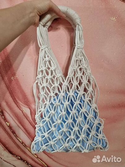 Сумка авоська Тоскана (макраме)