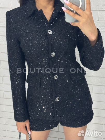 Костюм твидовый Gucci