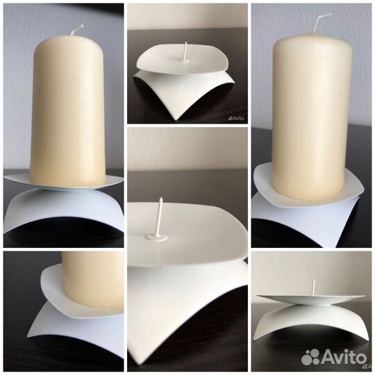 Подсвечник для толстой свечи