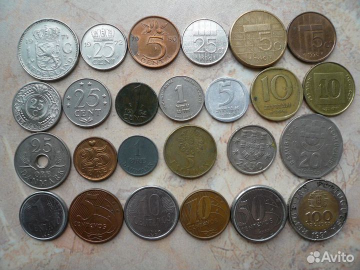 Монеты иностранные.обмен.продажа