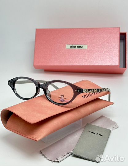 Очки имиджевые miu miu