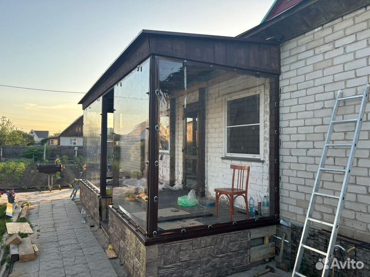 Гибкие окна из пвх