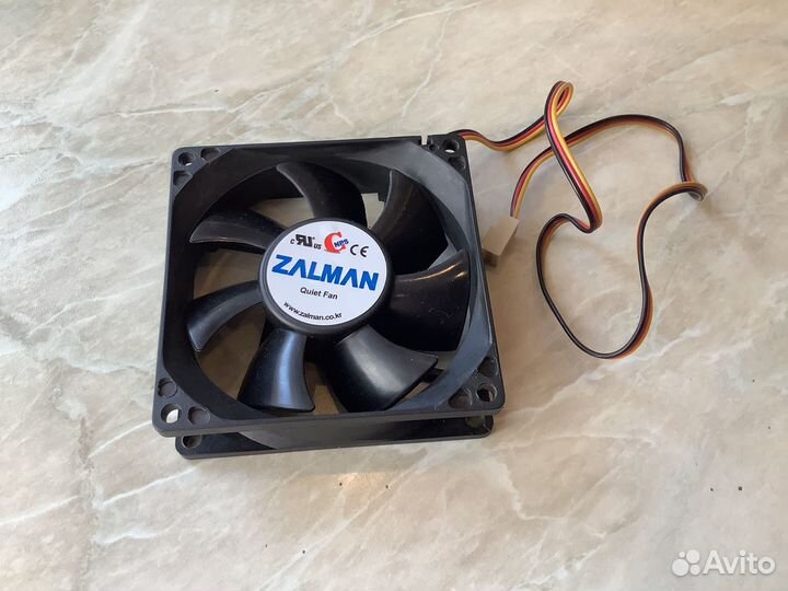 Вентилятор новый zalman 80х80 мм