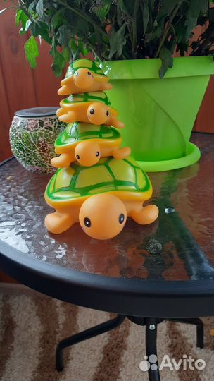 Черепашки резиновые