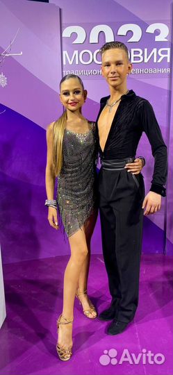 Платье для бальных танцев латина ю2 молодежь