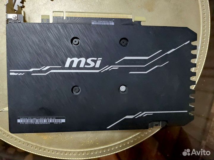 Видеокарта MSI geforce gtx 1660 TI