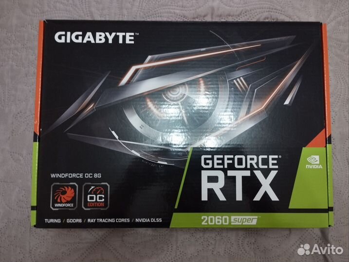 Видеокарта rtx 2060 super 8gb