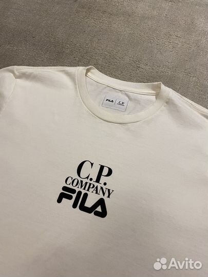 Cp company x fila лонгслив