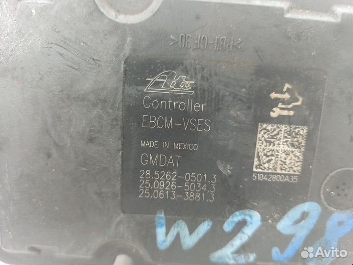 Блок управления тормозами/насос ABS Chevrolet Capt