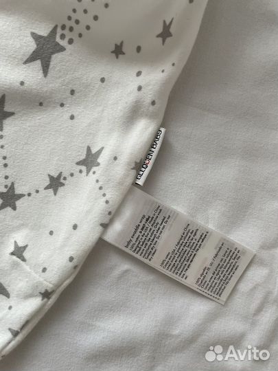 Спальный мешок кокон для новорожденных на липучке