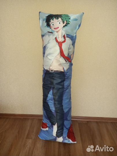 Подушка аниме дакимакура Мидория Изуку