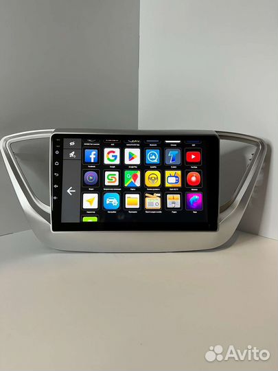 Магнитола Hyundai Solaris 2 Android