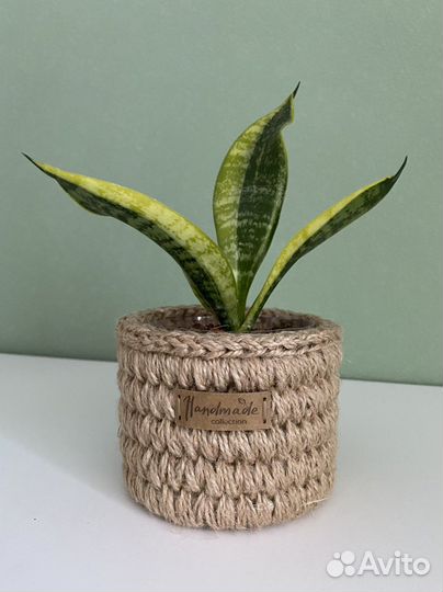 Корзина из джута