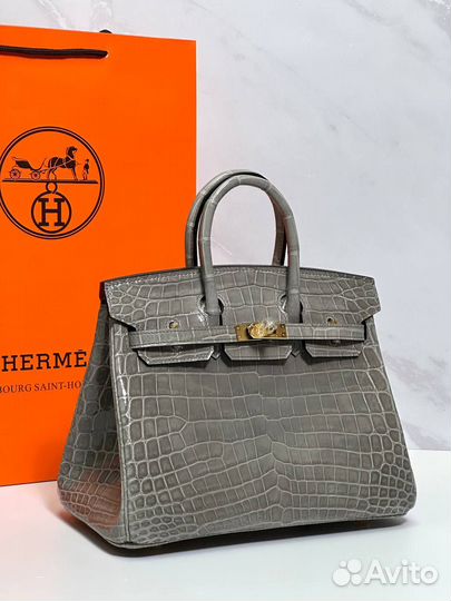 Сумка Hermes Birkin 25 Крокодил