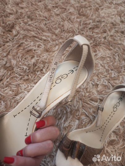 Босоножки женские 38 размер натуральная кожа