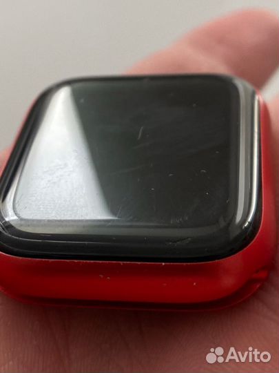 Часы apple watch series 6 40mm red