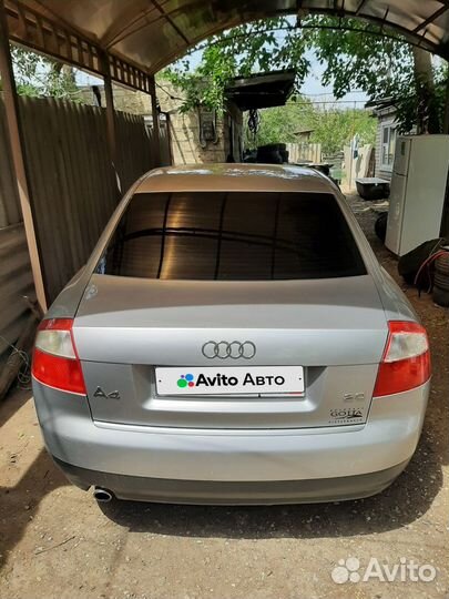 Audi A4 2.0 CVT, 2002, 265 300 км