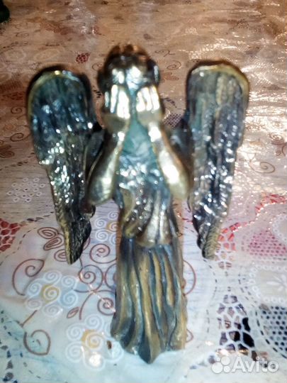 Плачущий Ангел,бронза