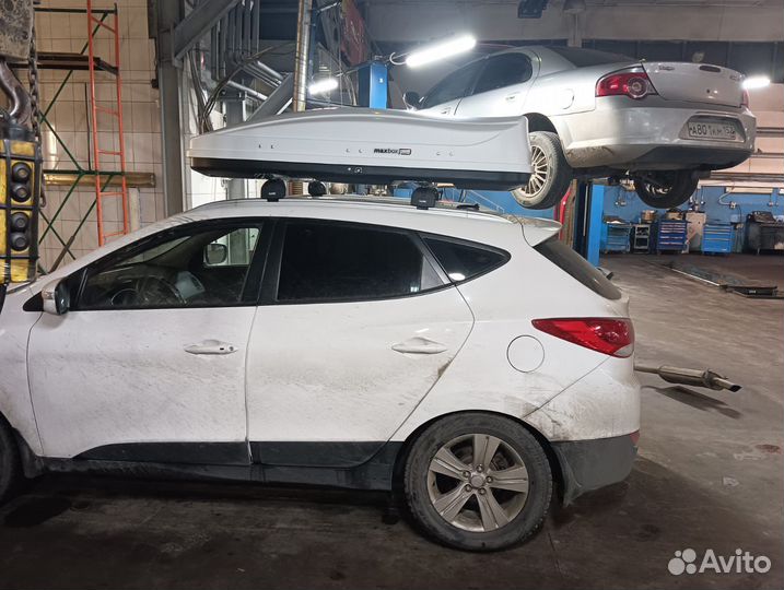 Багажник бокс на крышу hyundai ix 35