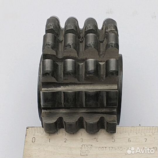 Фреза червячная для нарезания зубьев звездочек 23