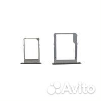 Сим-лоток для Samsung A300F Galaxy A3 2015 серебро