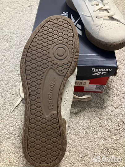 Reebok Club C Grounds UK бежевые