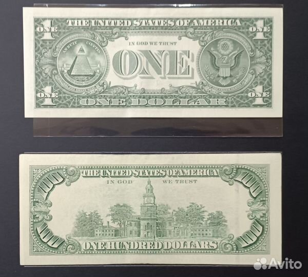 Сувенирные банкноты США