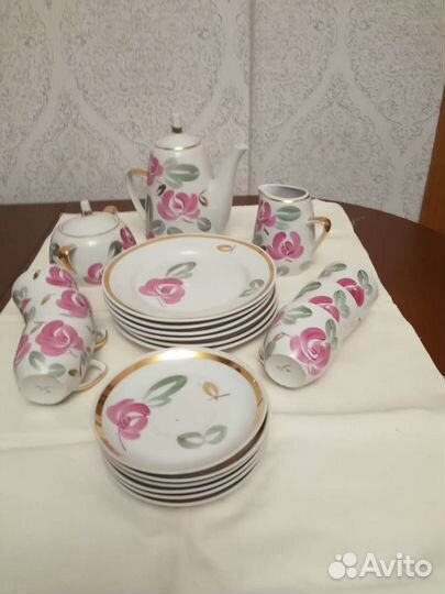 Кофейные сервизы ссср.Тернополь.Краснодар,Чайка