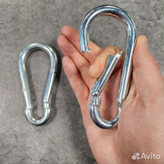 Карабин сталь 120х11 (до 200кг)