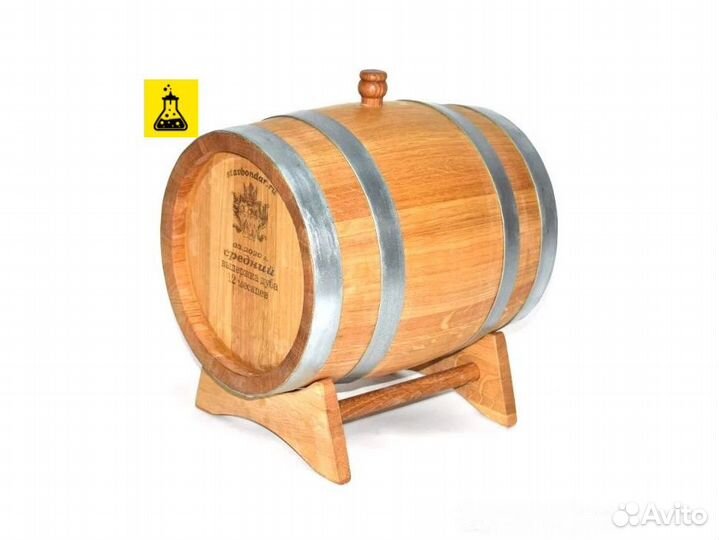 Бочка дубовая ставбондарь, 15 л