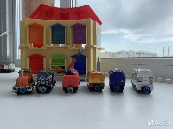 Паровозики чаггингтон и жд станция