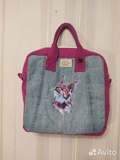 Cумка джинсовая