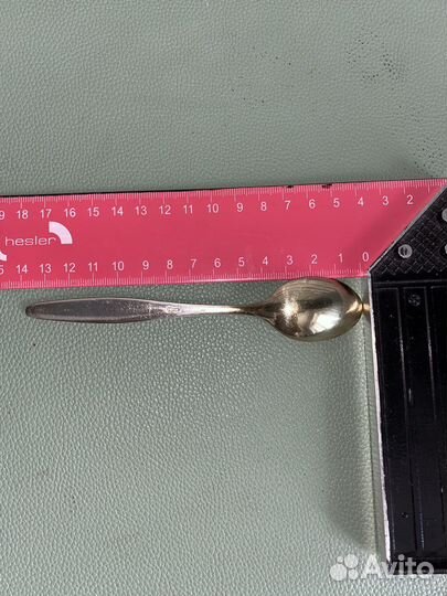 Чайные ложки Два набора, ссср, мельхиор