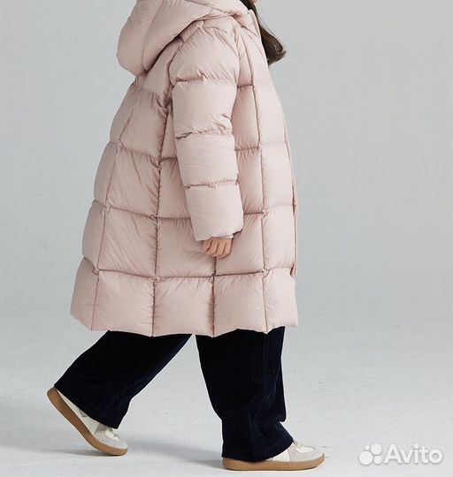 Пуховик для девочки 140 зима