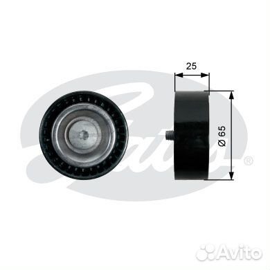 Направляющий ролик привода вспомогательных агрегат