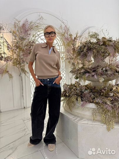 Стильное поло Miu Miu