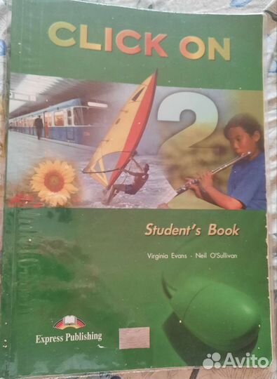 Учебник+тетрадь по английскому клик он 2