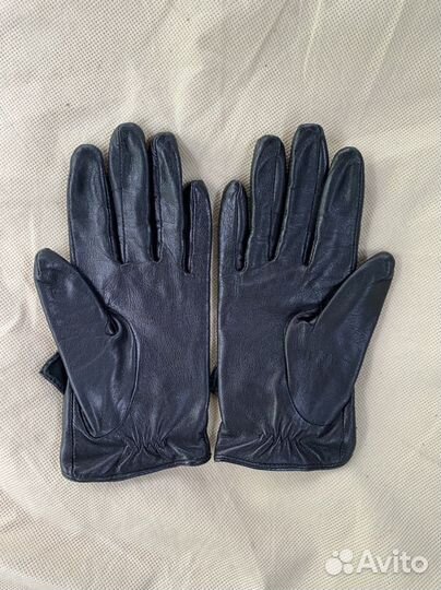 Перчатки женские кожаные