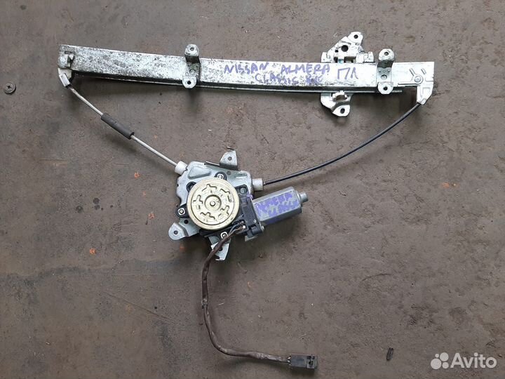 Передний правый подъемник Nissan Almera B10