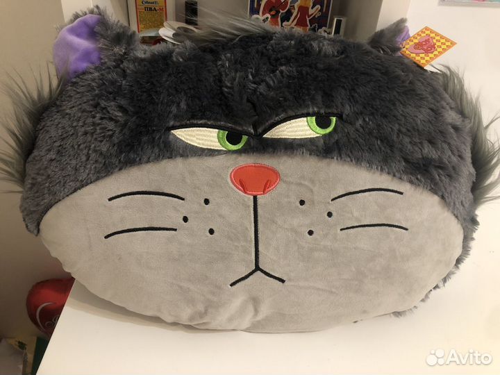 Игрушка подушка кот из мультика Золушка дисней
